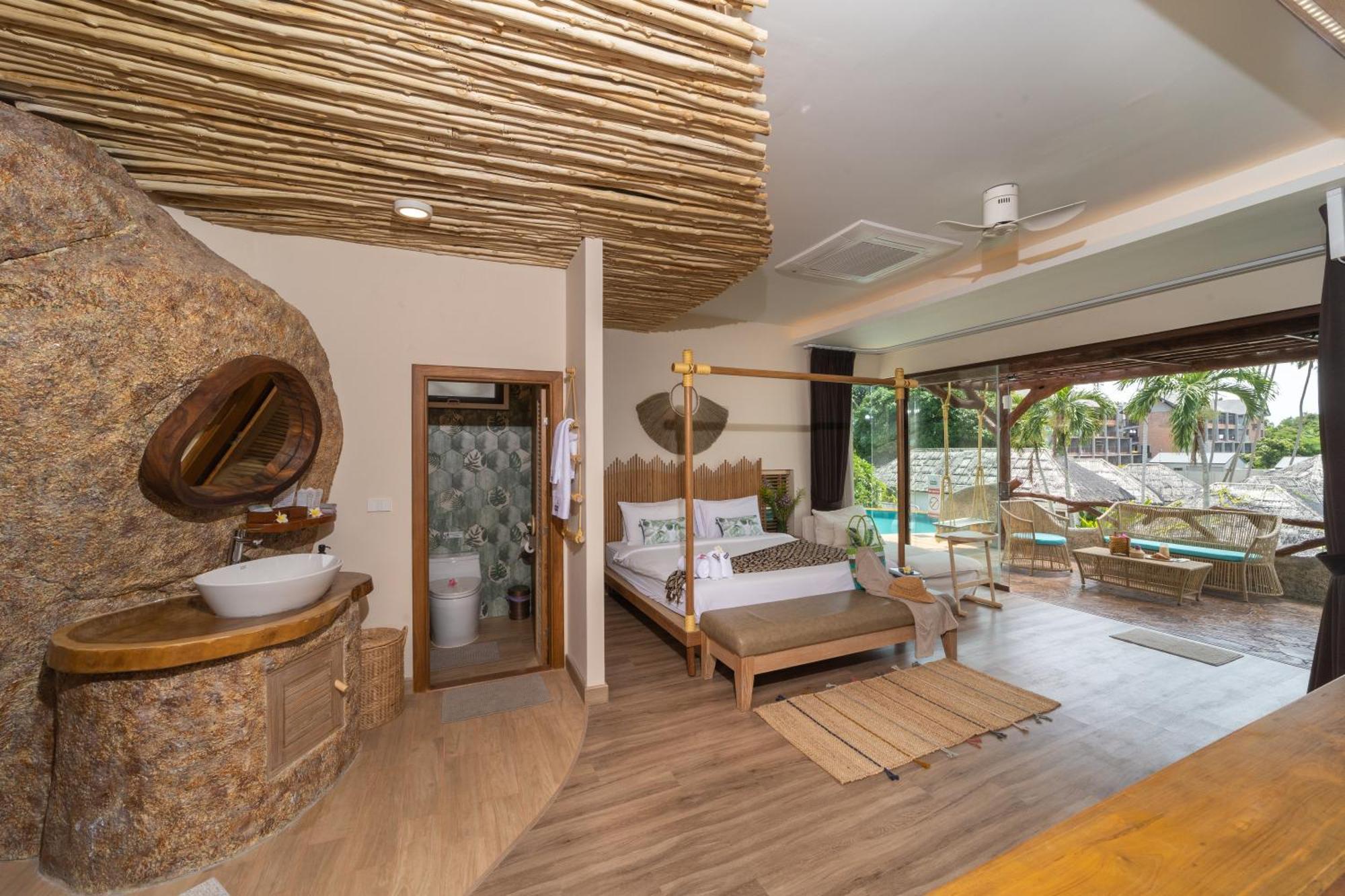 The Rock Samui Beach Resort Lamai Beach  Phòng bức ảnh